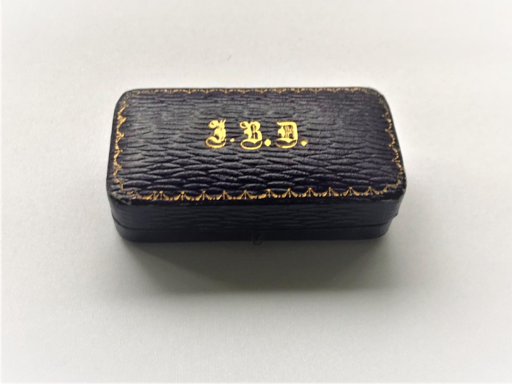 A boxed pair of vintage Chester 9ct. gold cufflinks View IV