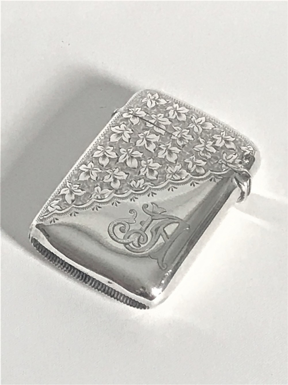 A delightful Victorian silver vesta