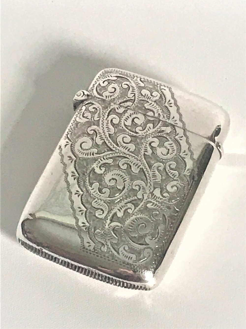 A delightful Victorian silver vesta View III