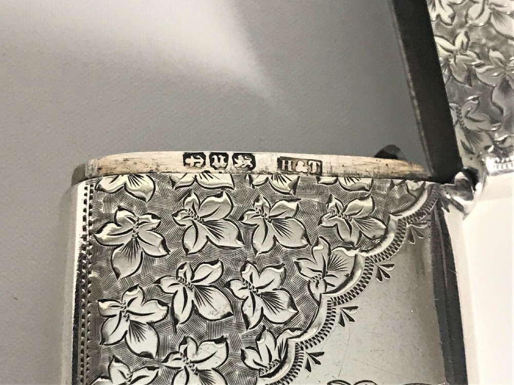 A delightful Victorian silver vesta View V