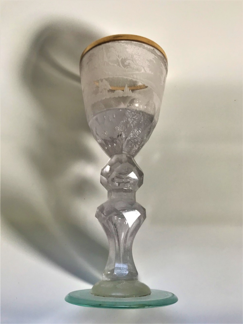 An imposing 19th Century Bohemian goblet View IV