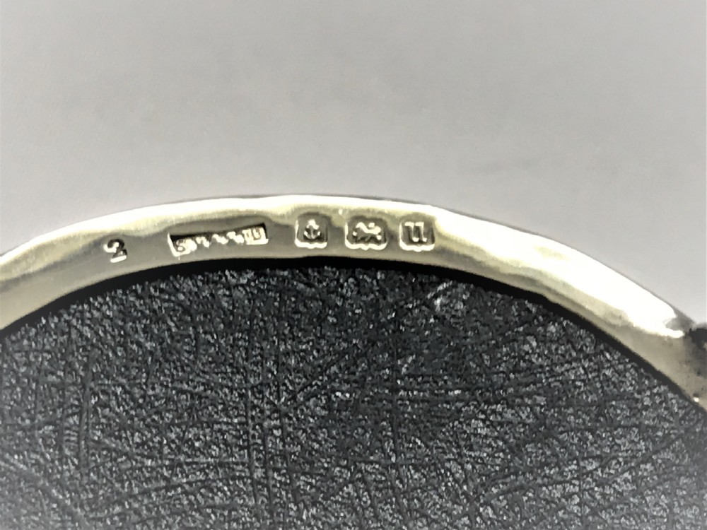 A stylish silver trinket/cuff links box View IV