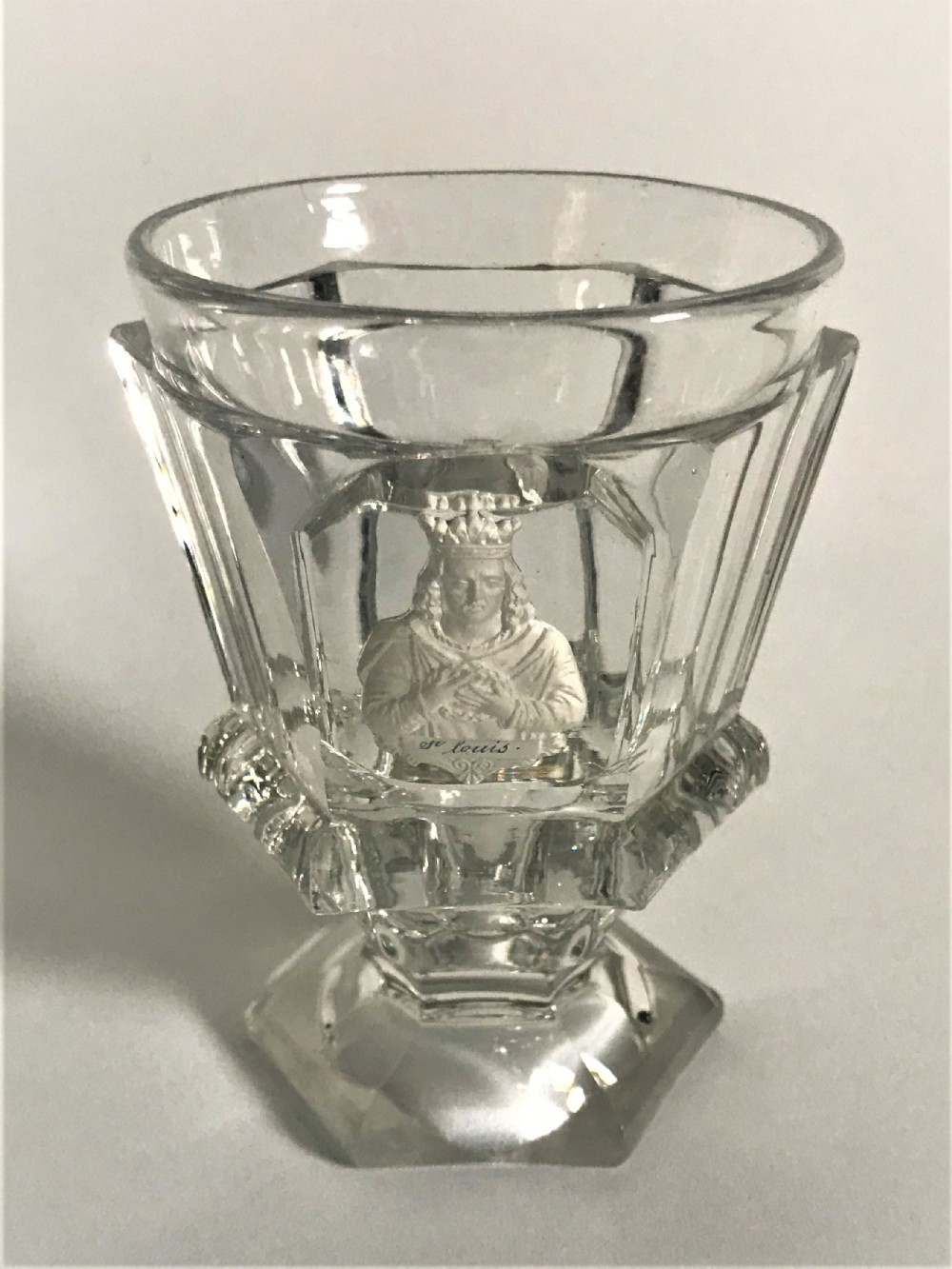 A rare French 19th Century sulphide rummer