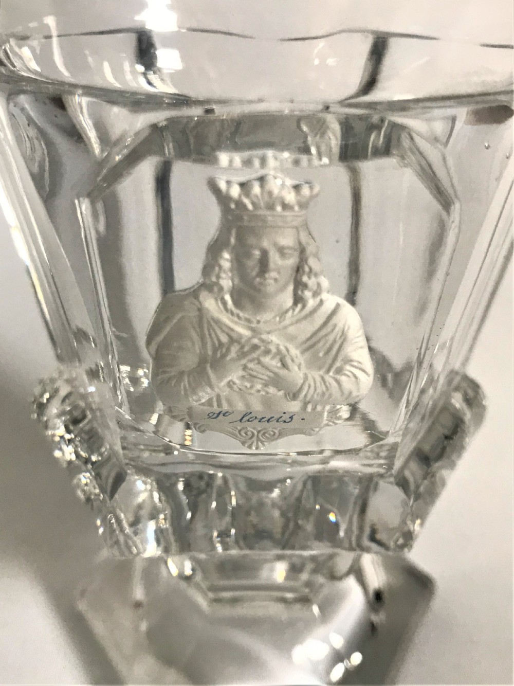 A rare French 19th Century sulphide rummer View II