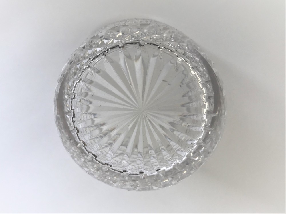 A gorgeous set of 8 cut glass Stuart water glasses View II
