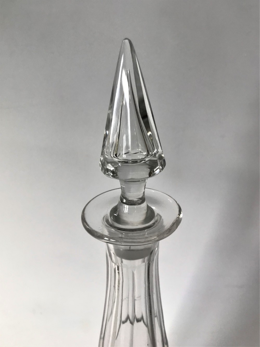 A gorgeous Victorian cut glass liqueur decanter View II