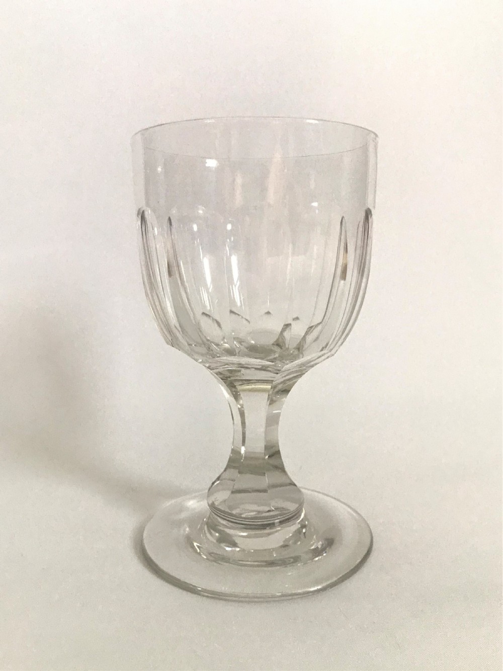 A substantial Victorian cut glass rummer View II