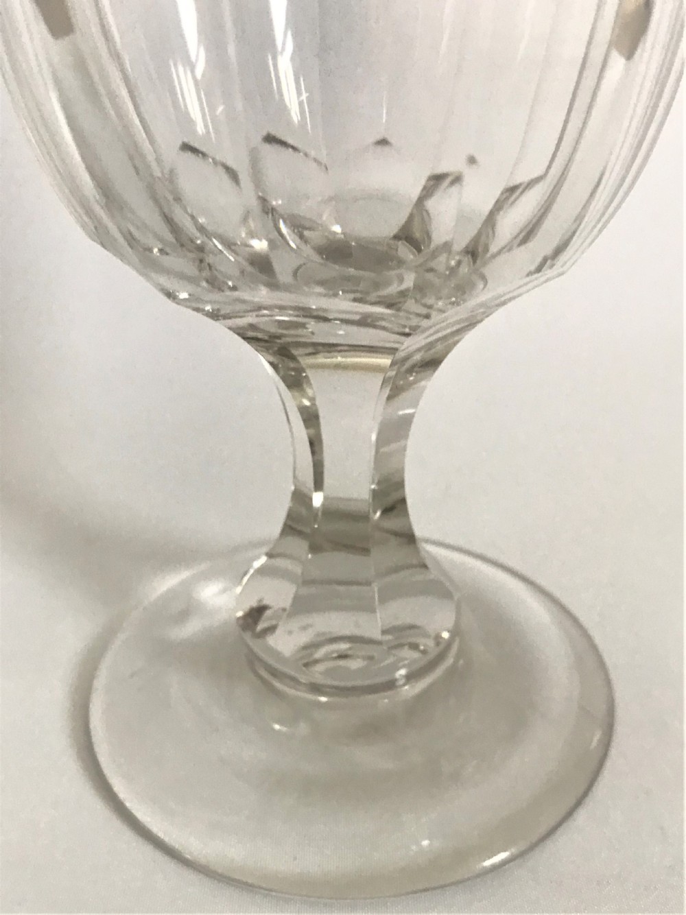 A substantial Victorian cut glass rummer View IV