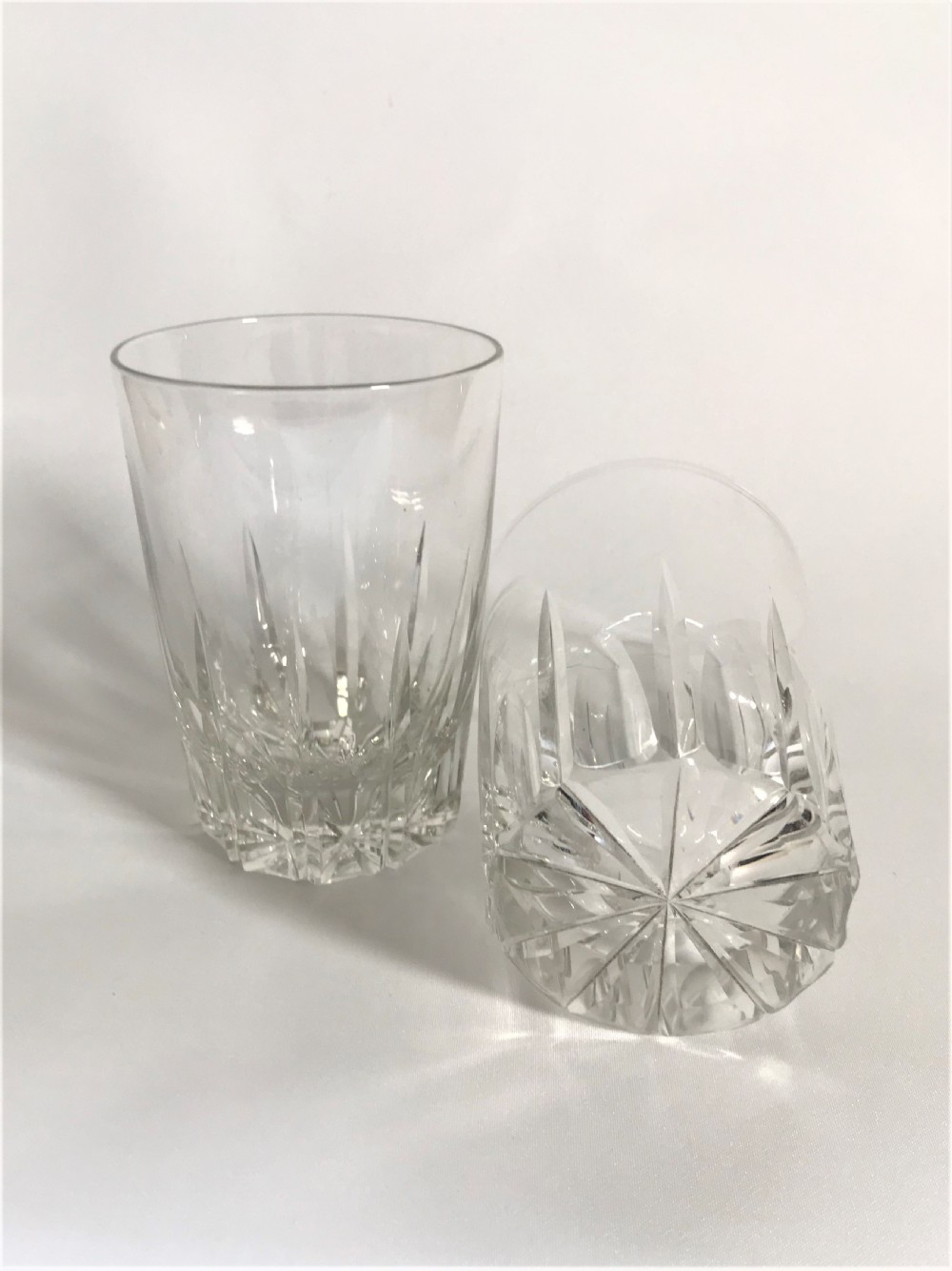 A fine pair of mid Victorian cut Whisky tumblers View IV