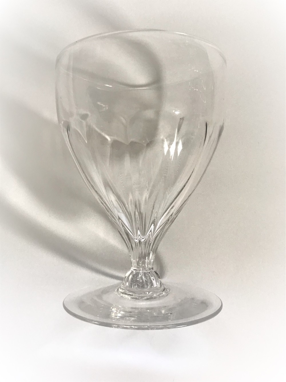 A lovely 18th Century petal moulded rummer View III