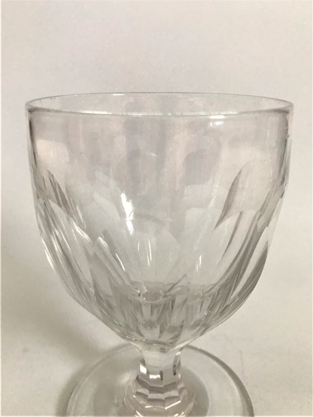 A good slice cut Victorian rummer View IV