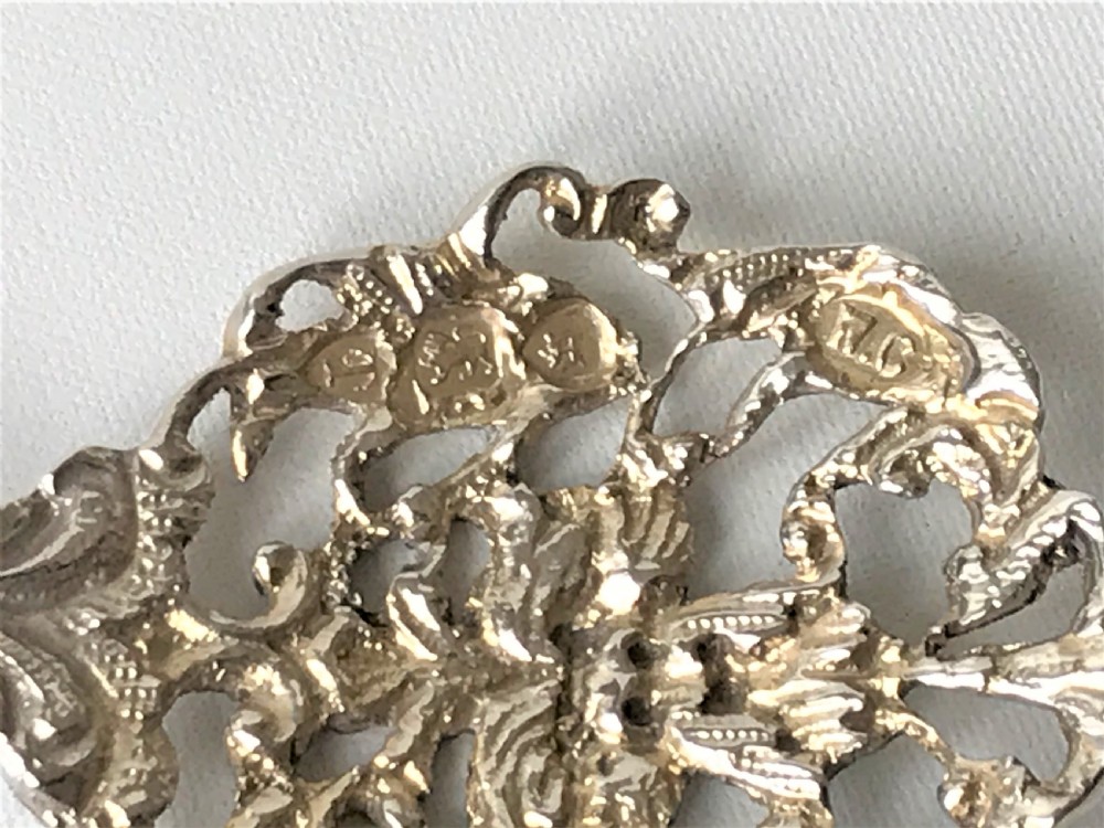A Petite Victorian William Comyns Silver Caddy Spoon View V