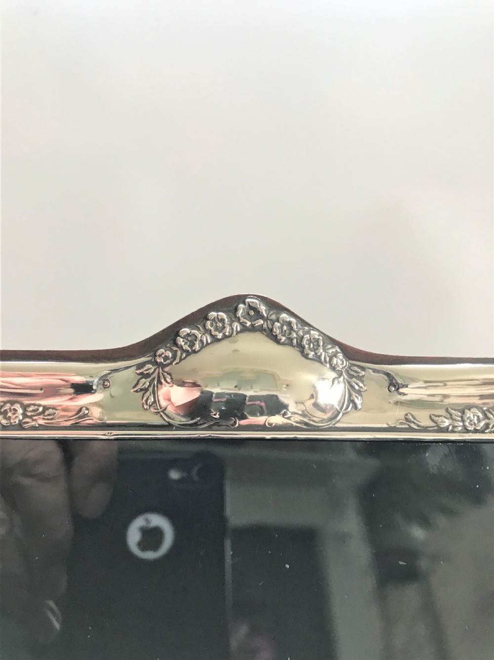 A handsome large Chester silver photo frame View III