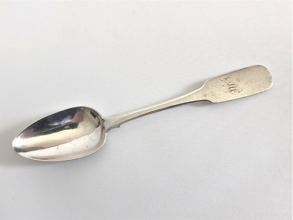 A Irish Provincial Cork Assayed silver teaspoon