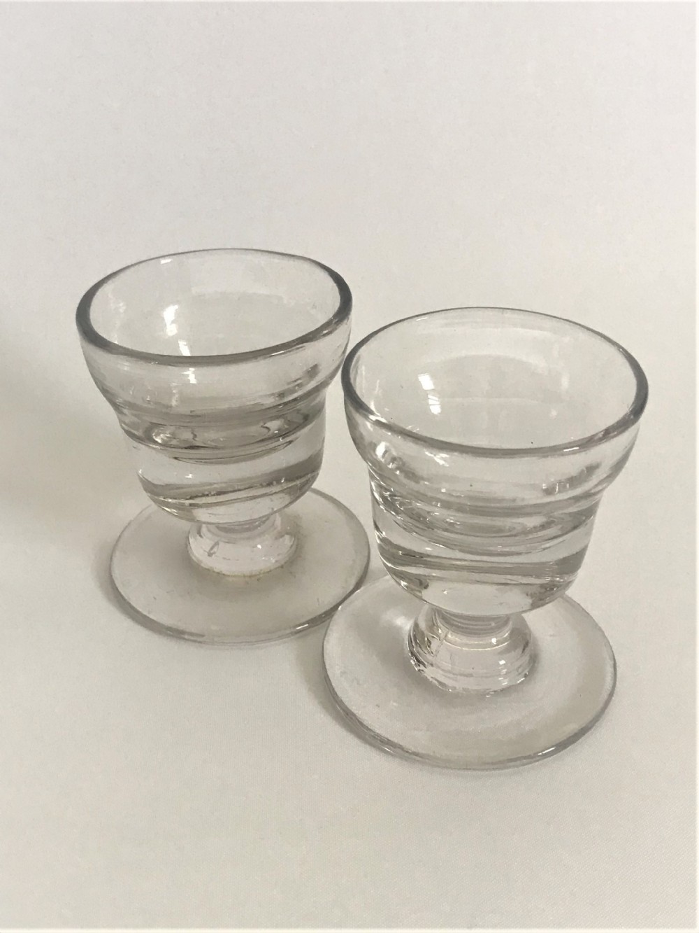 A rare pair of Victorian two-penny licks