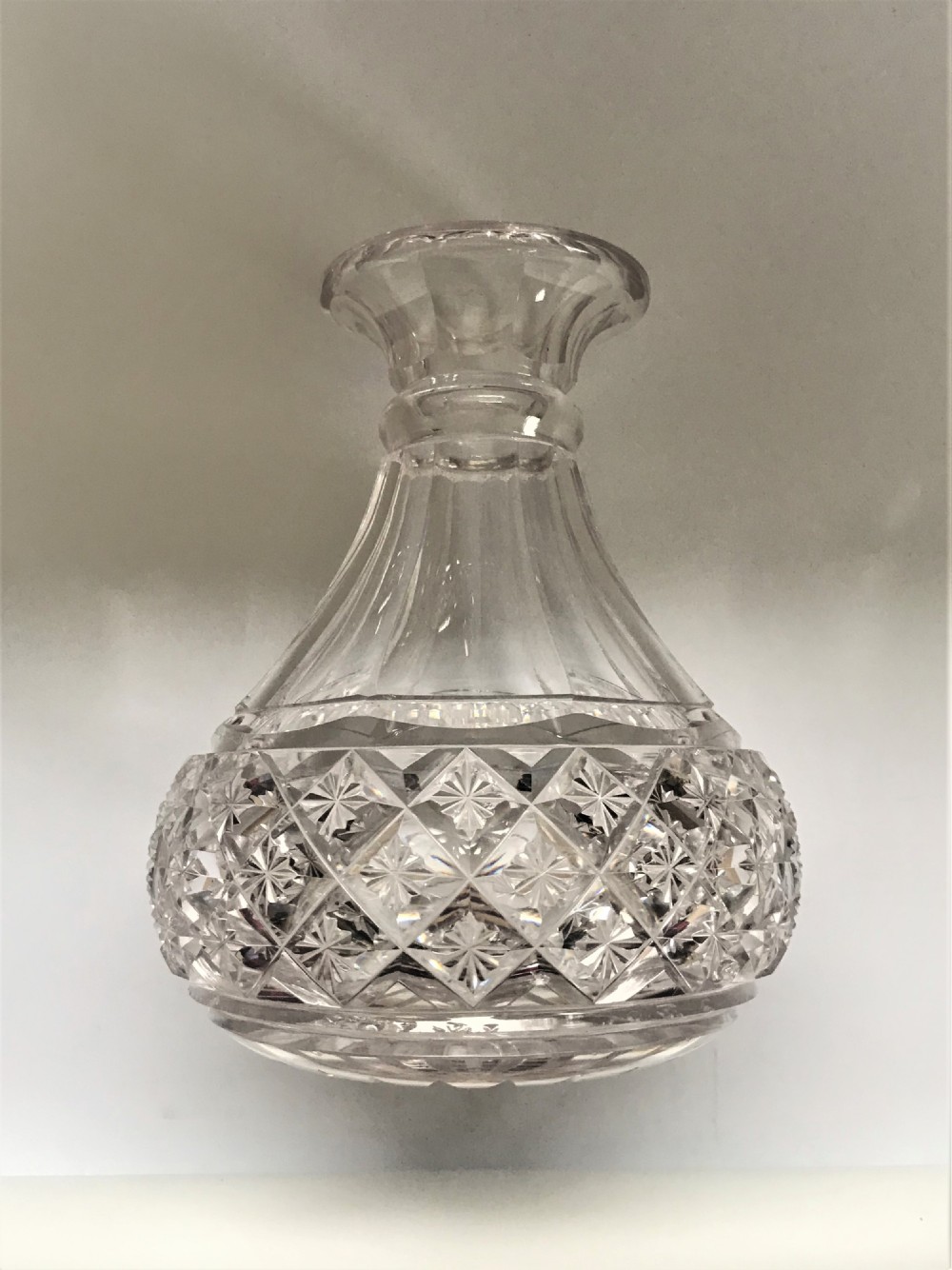 A quality Victorian cut glass carafe View IV