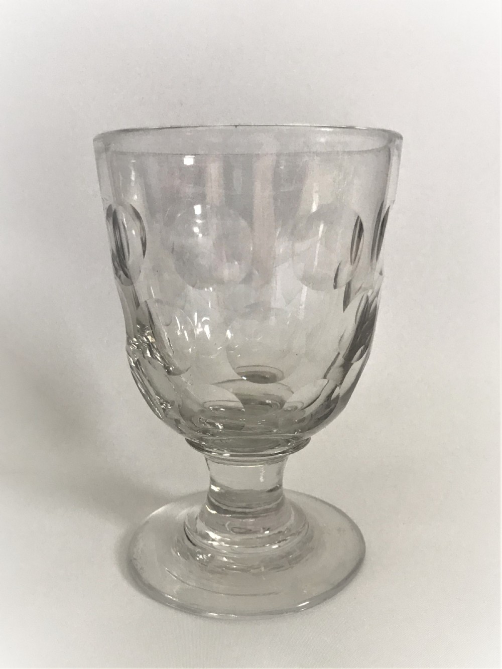 A substantial Victorian cut glass rummer View IV