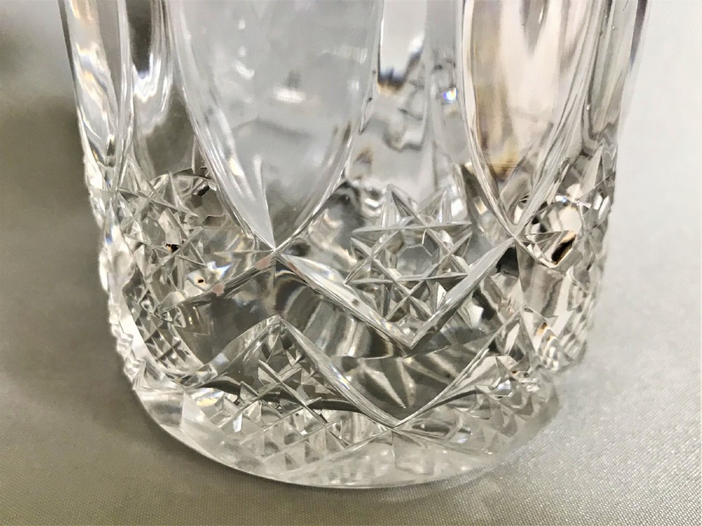 A fabulous Victorian silver topped vanity jar View IV