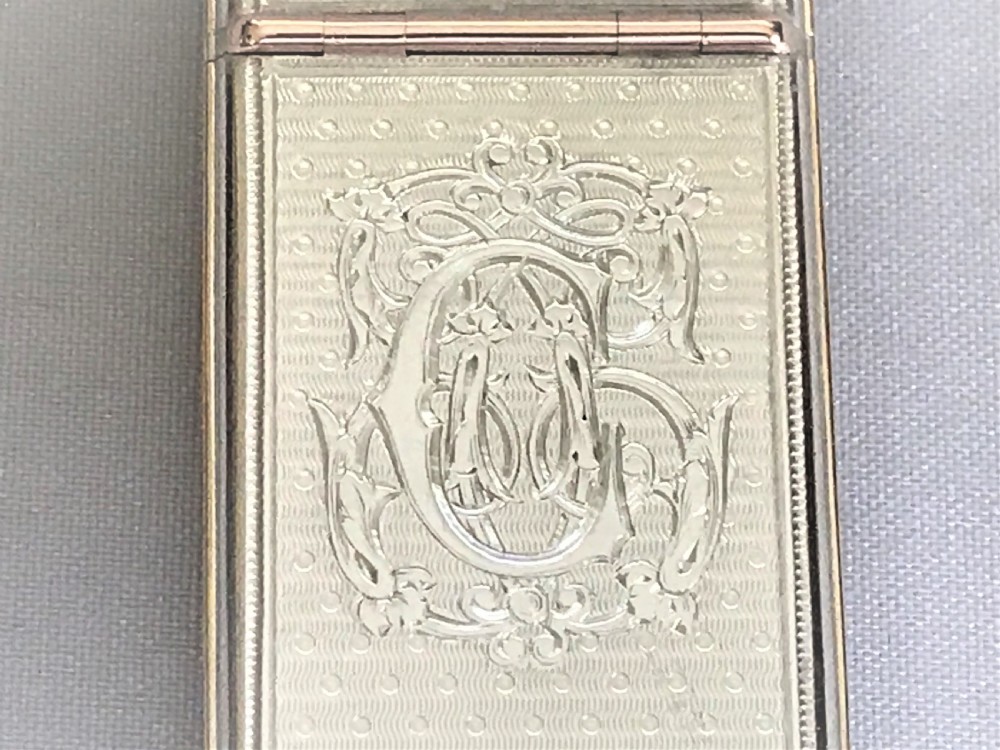 A fabulous French gold & silver vesta/cheroot cutter View VI