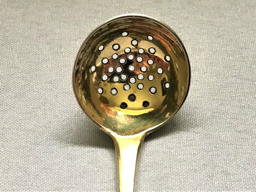 A small Georgian spice sifting ladle View II