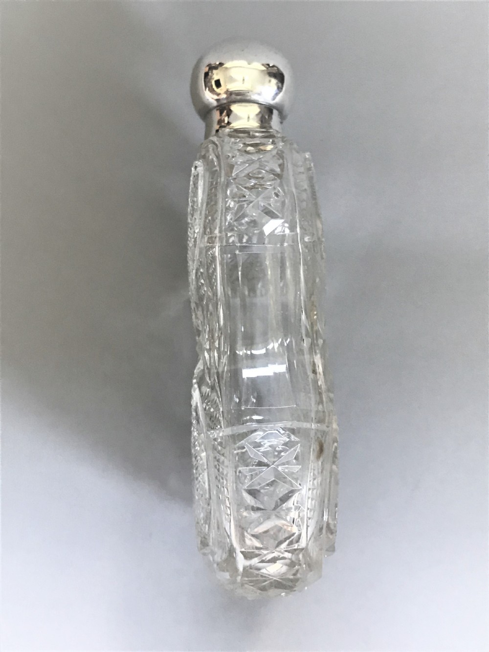 A superb silver mounted Victorian cologne flask View VIII