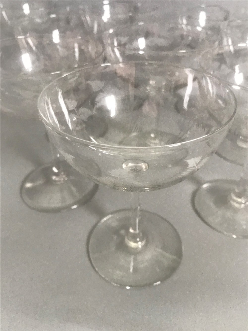 A splendid set of 10 Victorian champagne bowls View IV