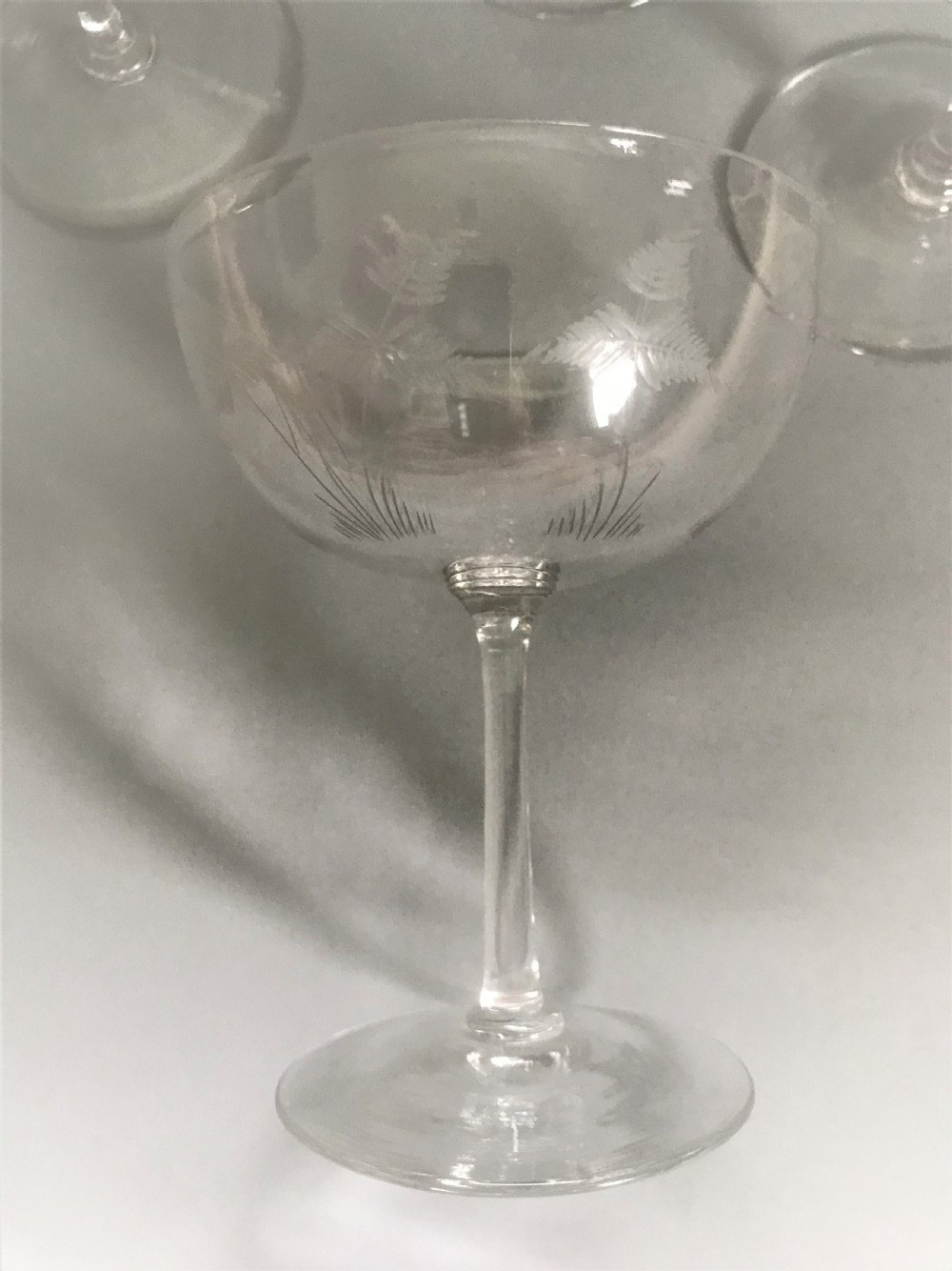 A splendid set of 10 Victorian champagne bowls View V