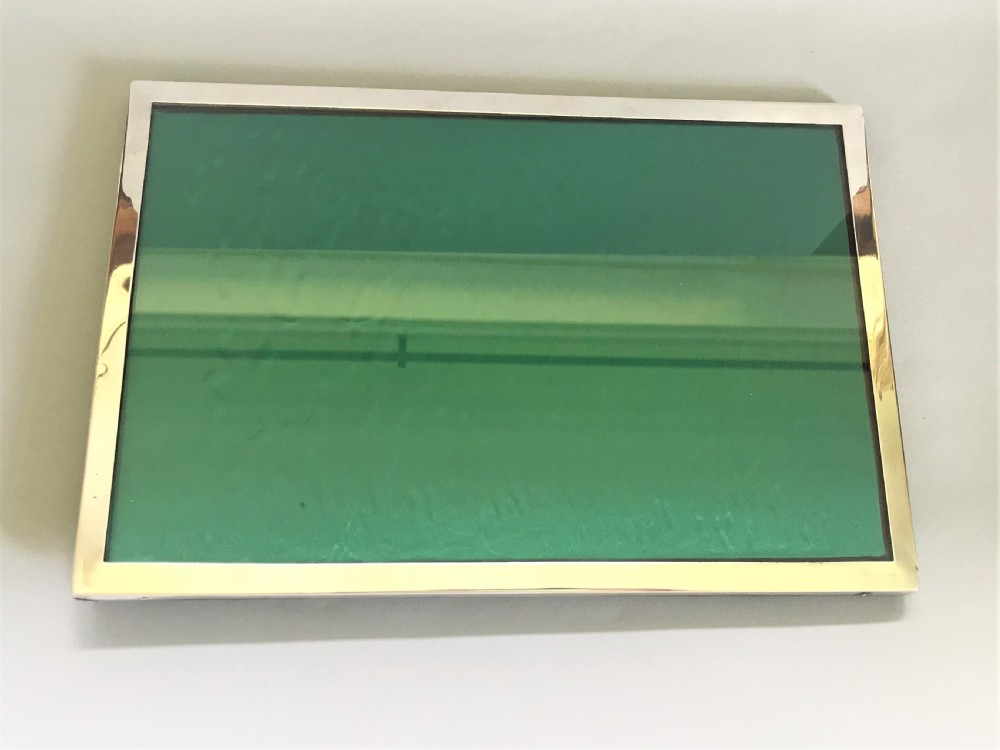 A large silver landscape/portrait photo frame View IV