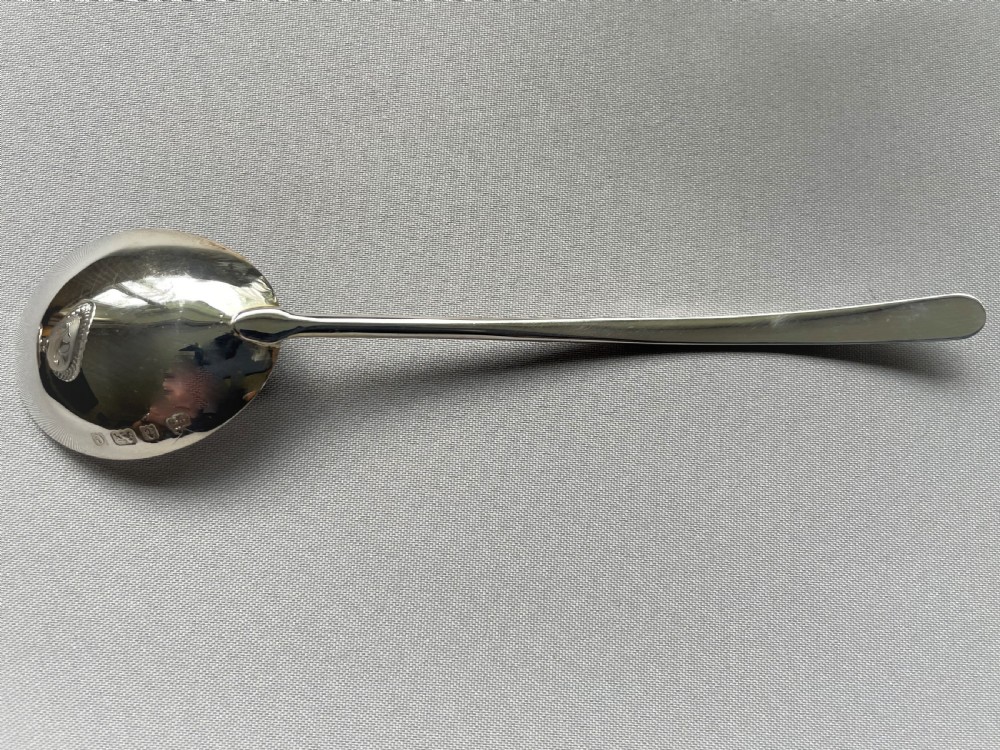 A cut glass Edwardian preserve jar with hallmarked silver spoon View VI
