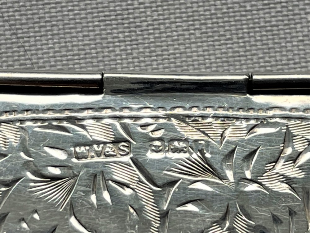 An Edwardian silver novelty stamp envelope View IV