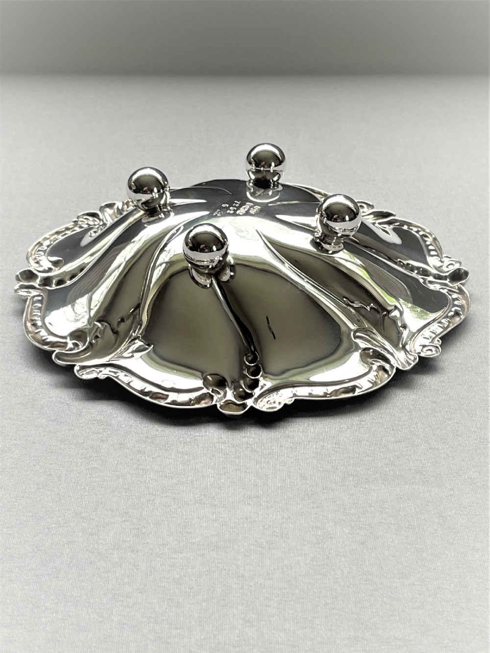 A lovely Edwardian silver nut bowl View IV