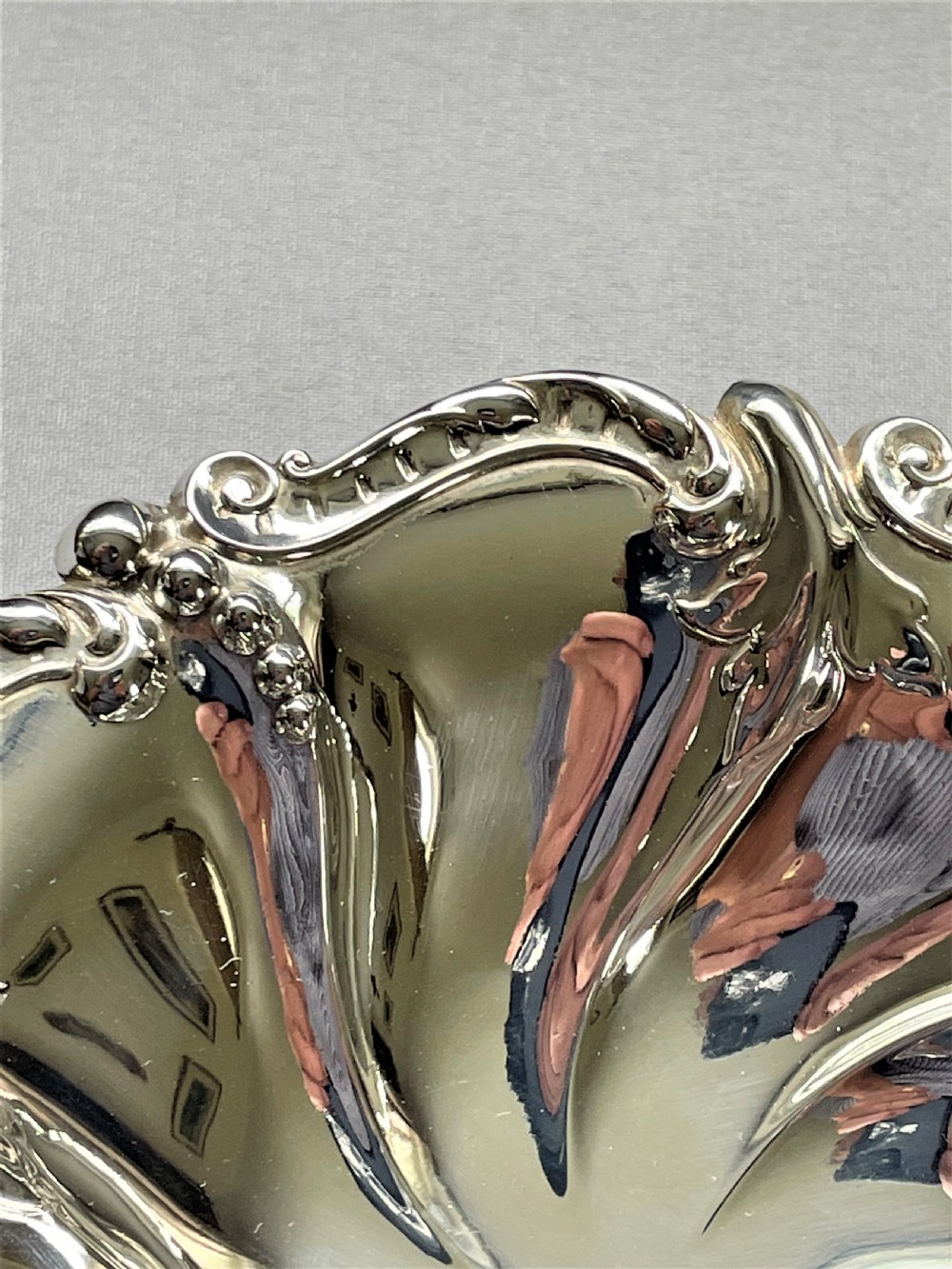 A lovely Edwardian silver nut bowl View VI