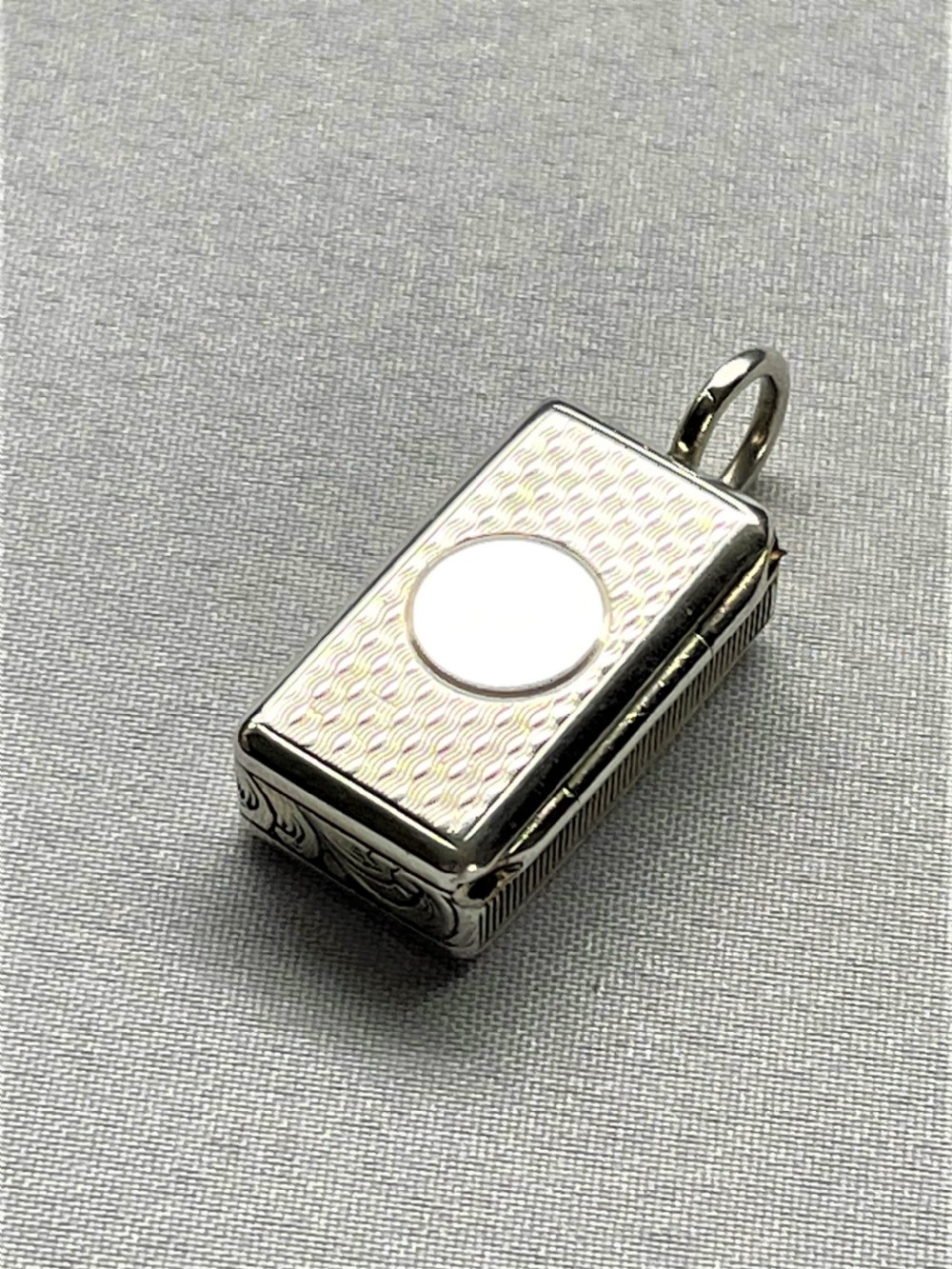 An extremely rare early Victorian miniature silver vesta