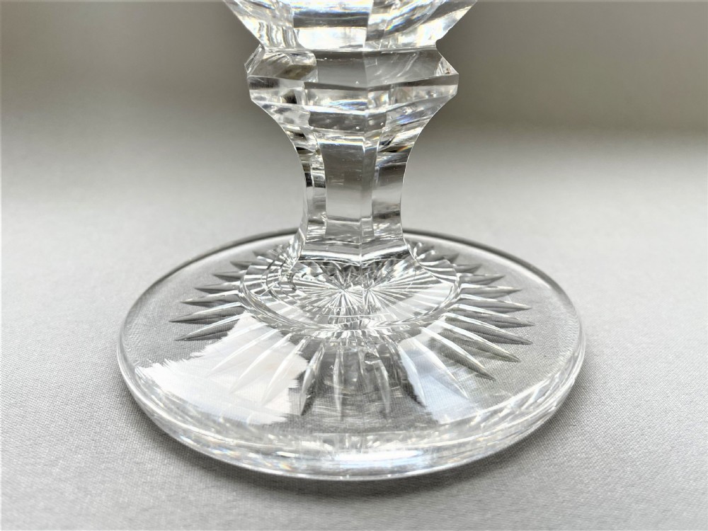 A fabulous Baccarat cut glass rummer View IV