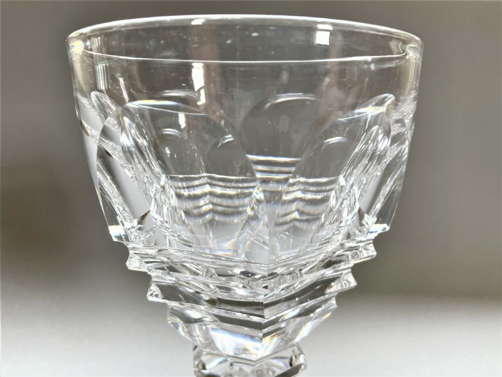 A fabulous Baccarat cut glass rummer View V