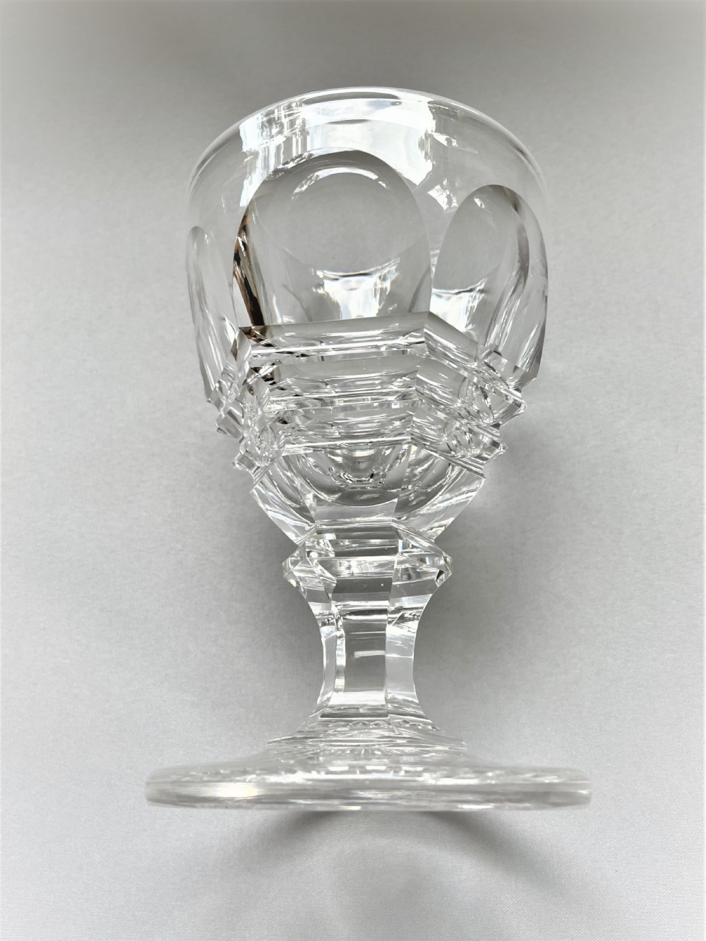 A fabulous Baccarat cut glass rummer View VI