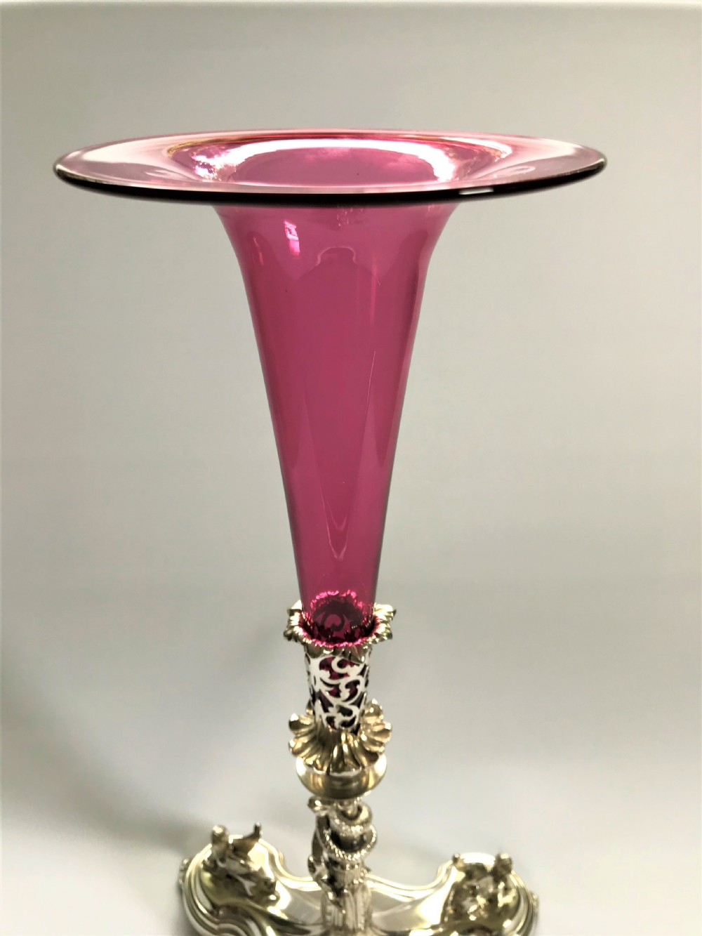 A Superb Victorian Silver Plated Table Centre View II