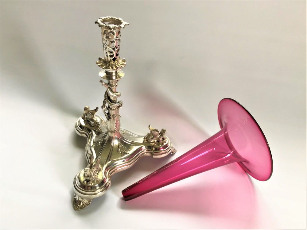 A Superb Victorian Silver Plated Table Centre View IV