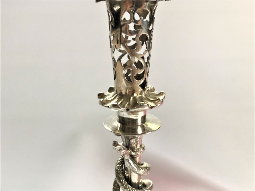 A Superb Victorian Silver Plated Table Centre View VII