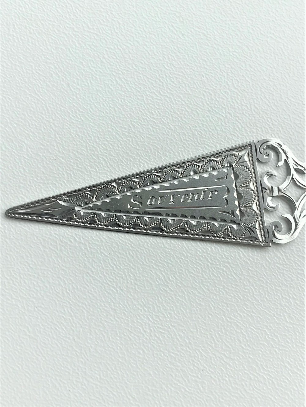 A Gorgeous Victorian Silver 'Souvenir' Bookmark View IV