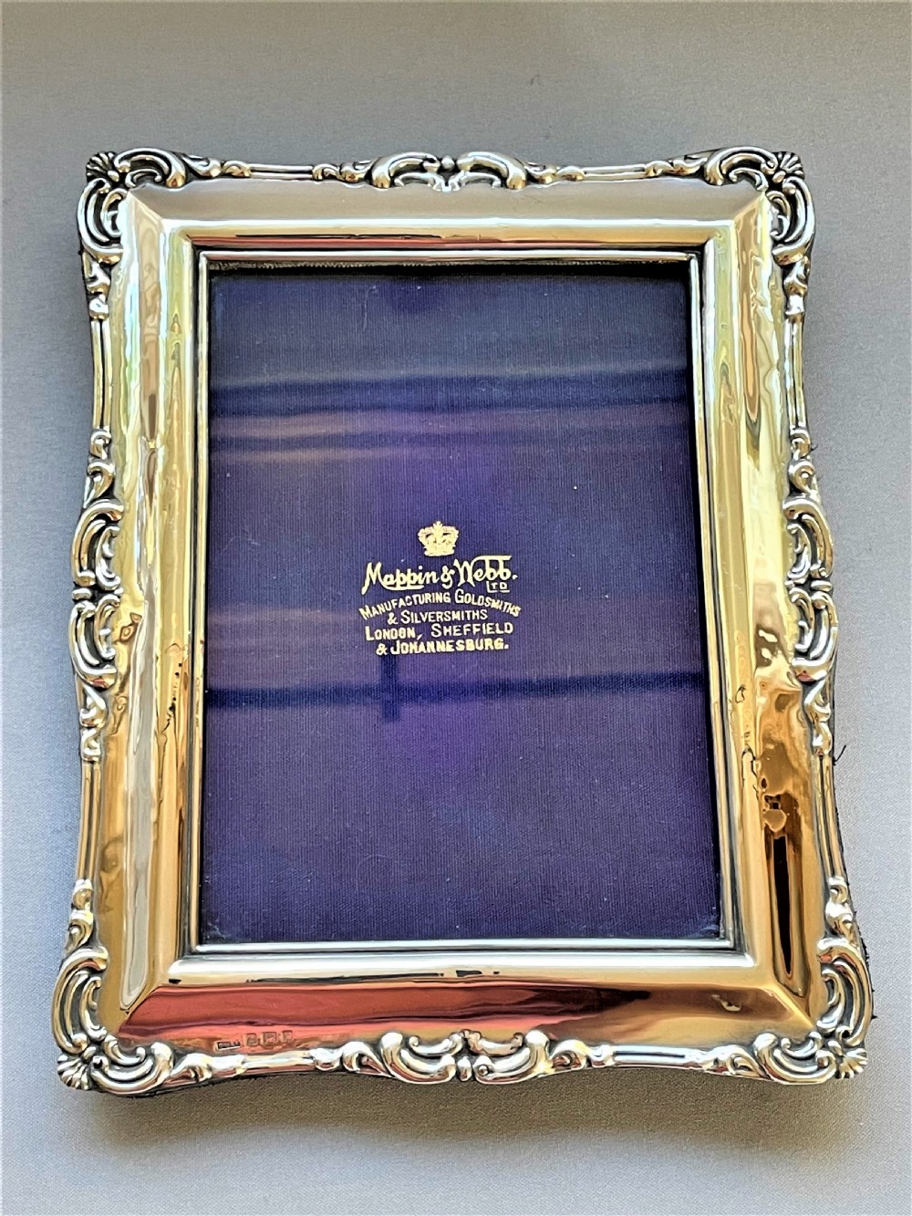 A gorgeous Edwardian silver photo frame View VI