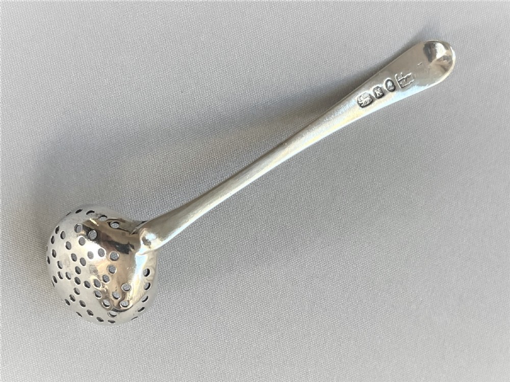 A desirable Georgian silver spice sifting ladle View IV