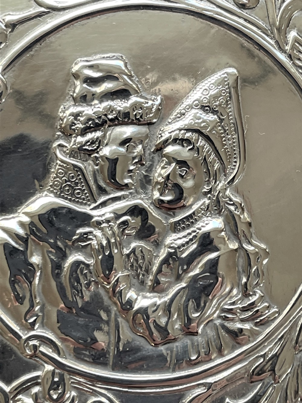 An outstanding Imperial Russian silver gilt cigarette case View IX