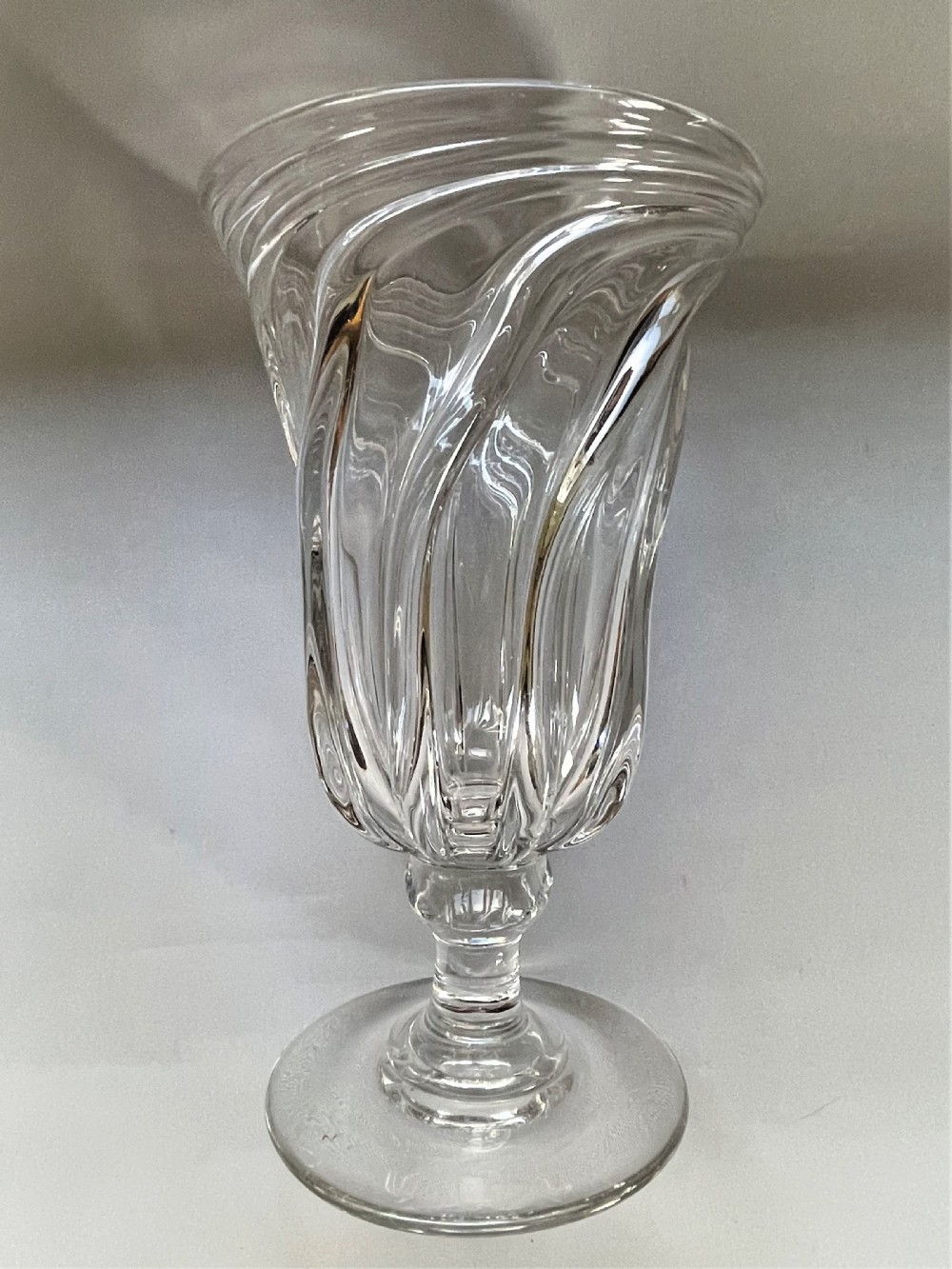 A handsome early 19th Century wrythen celery vase View VI