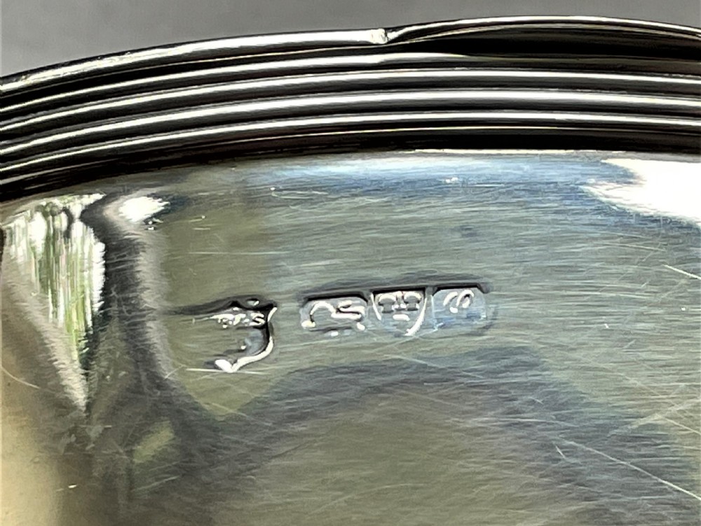 A superb Chester silver tea caddy View V
