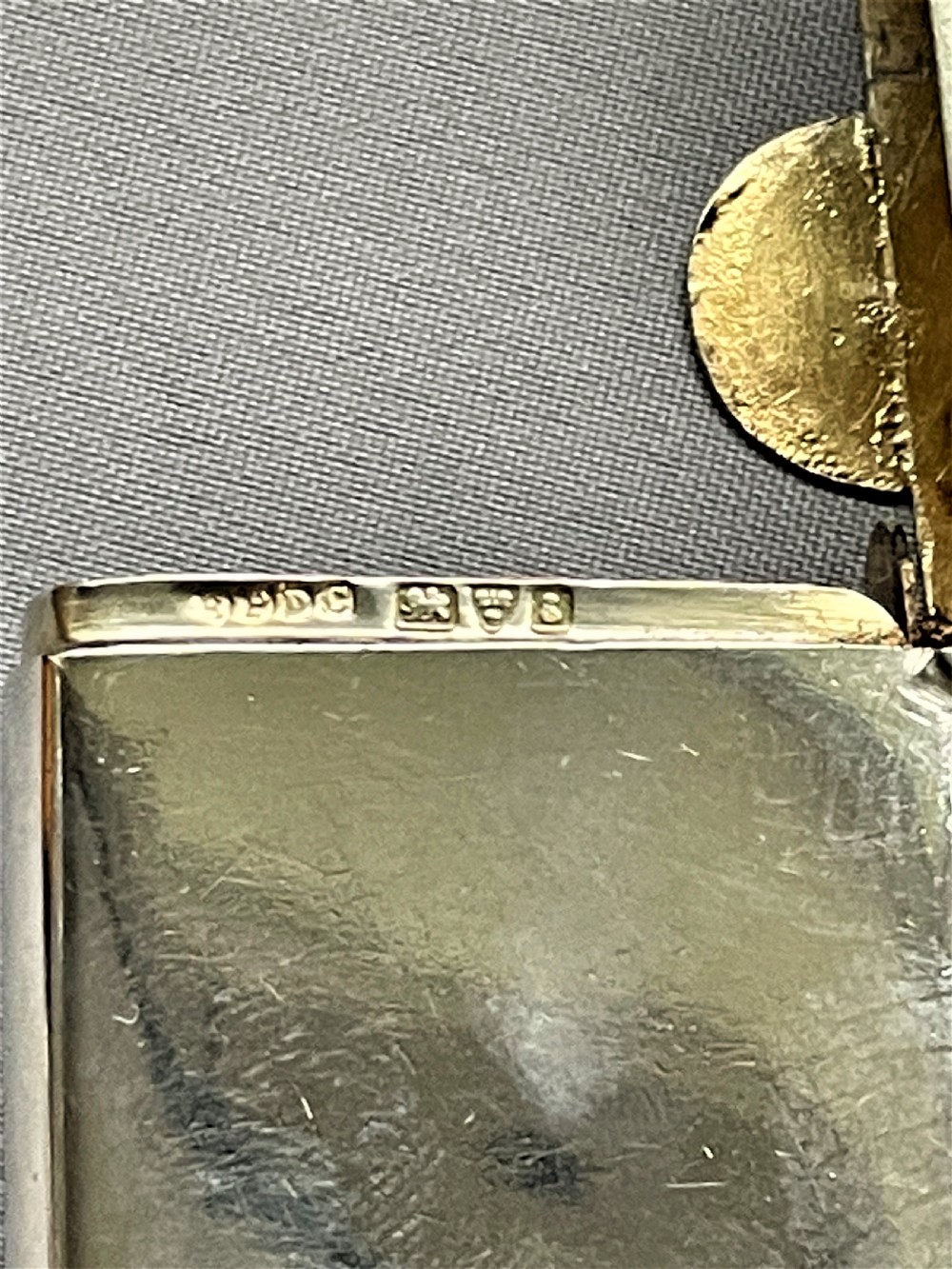 A lovely Edwardian silver vesta/stamp case combo View VI