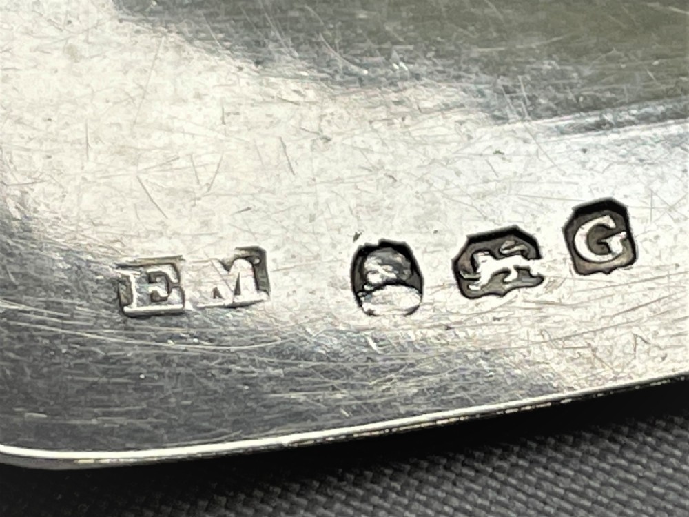 An extremely rare Georgian silver 'Frontiniac' label View IV