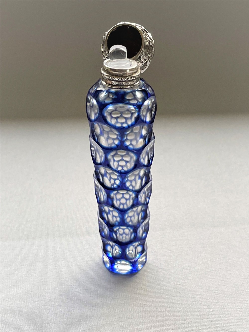 A Sampson Morden Victorian silver mounted scent bottle View V