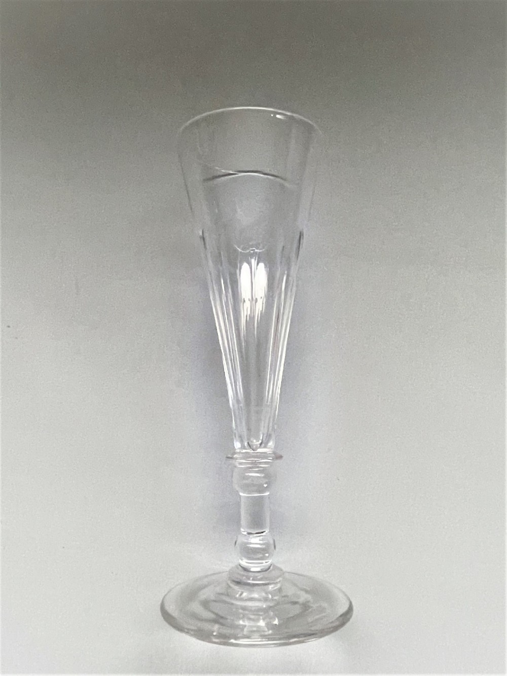 A harlequin set of 6 Victorian champagne flutes View IV