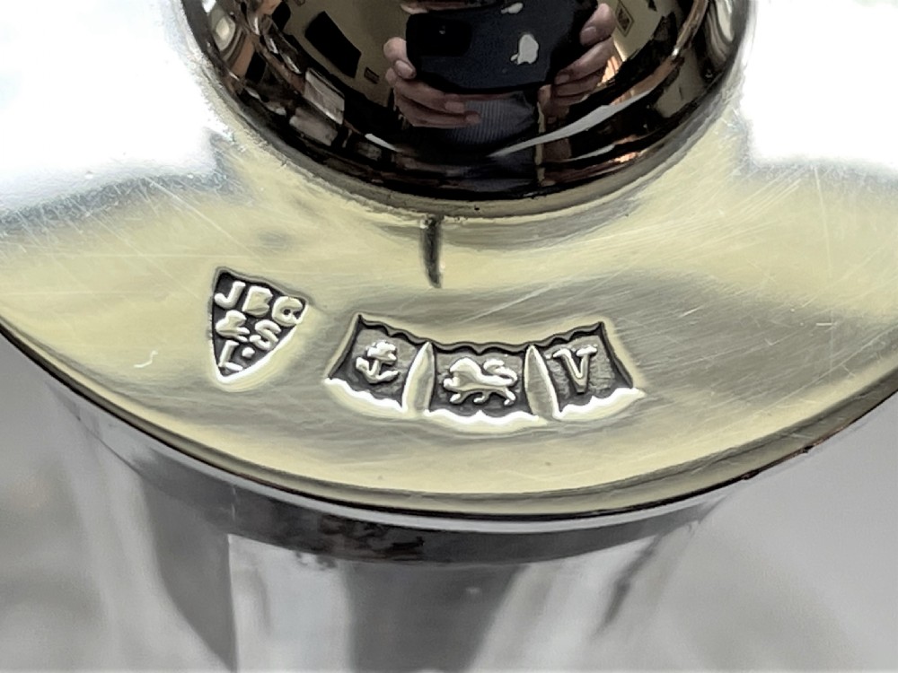An Unusual Silver Mounted Vinegar/oil Bottle View VI